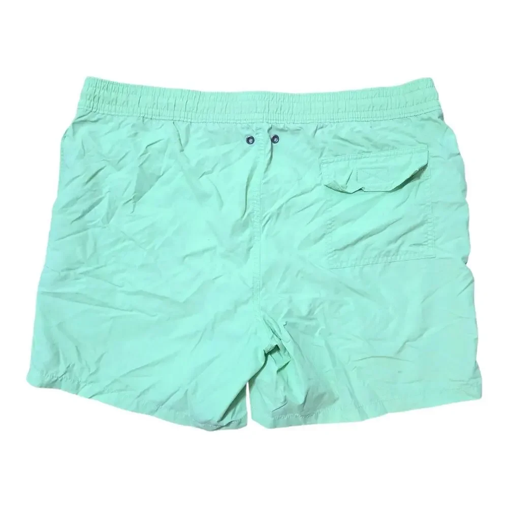 Polo Ralph Lauren Men's Large Swim Trunks Mint Green Board Shorts Pony Logo L